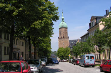 Große Kirchgasse mit Sankt Annenkirche